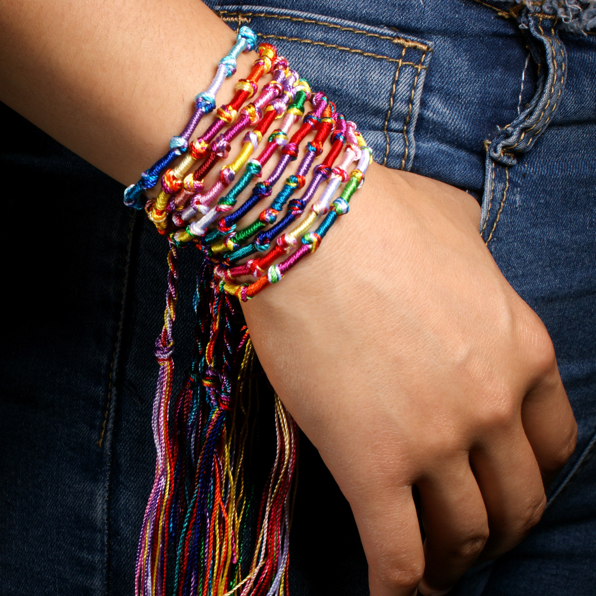 Bulk Buy Colorful String Brace – Ethnic Fashion Com recenzja i cena