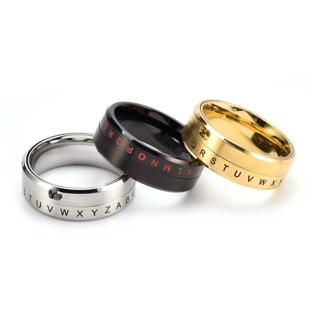 Men's Stainless Steel Spinner  – Urban Ethnic Fashion recenzja i cena