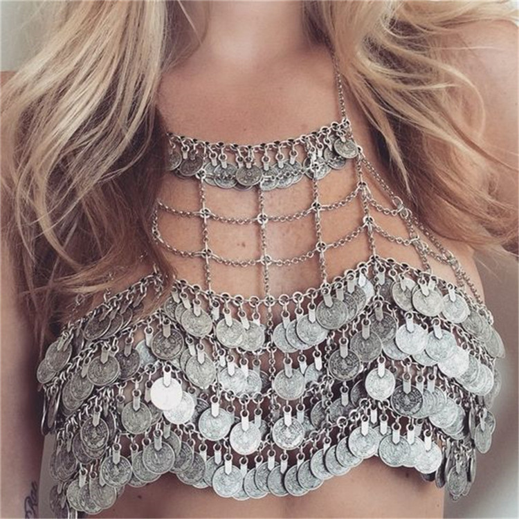 Beach Gypsy Coin Tassel Sexy B – Ethnic Fashion Co In recenzja i cena