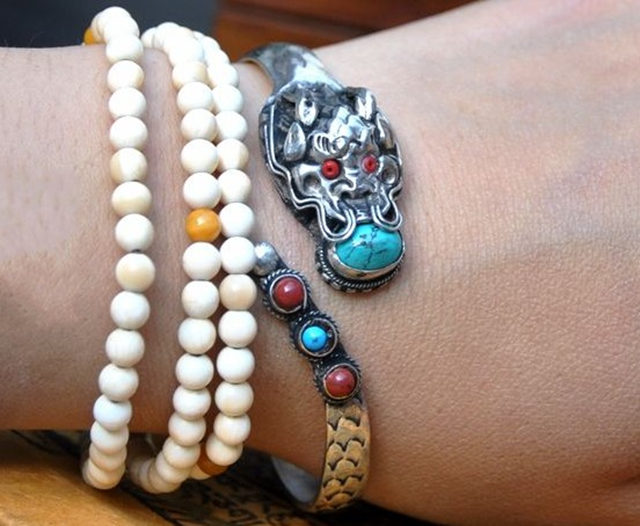 Tibetan Bangles Metal Copper D – Ethnic Fashion Com recenzja i cena