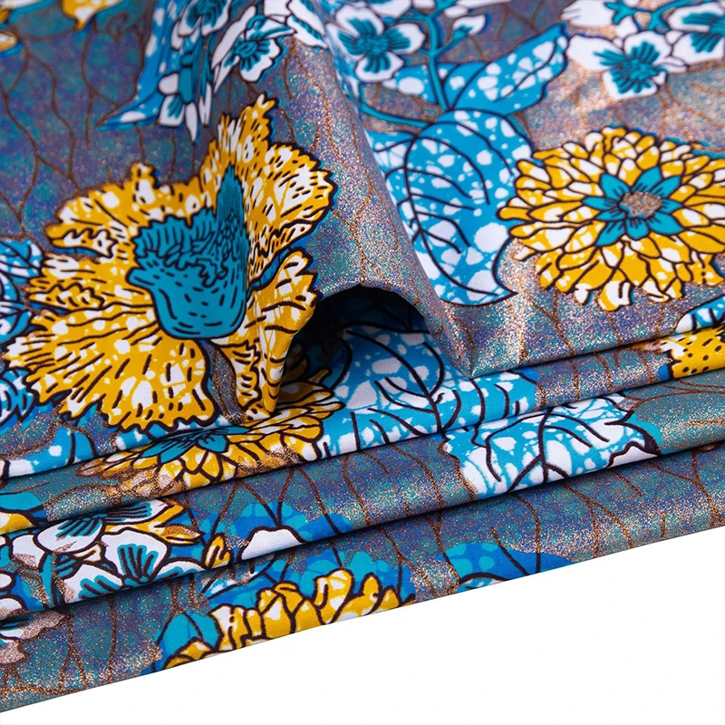 Cotton African Flash Gold Prin – African Ankara Print recenzja i cena