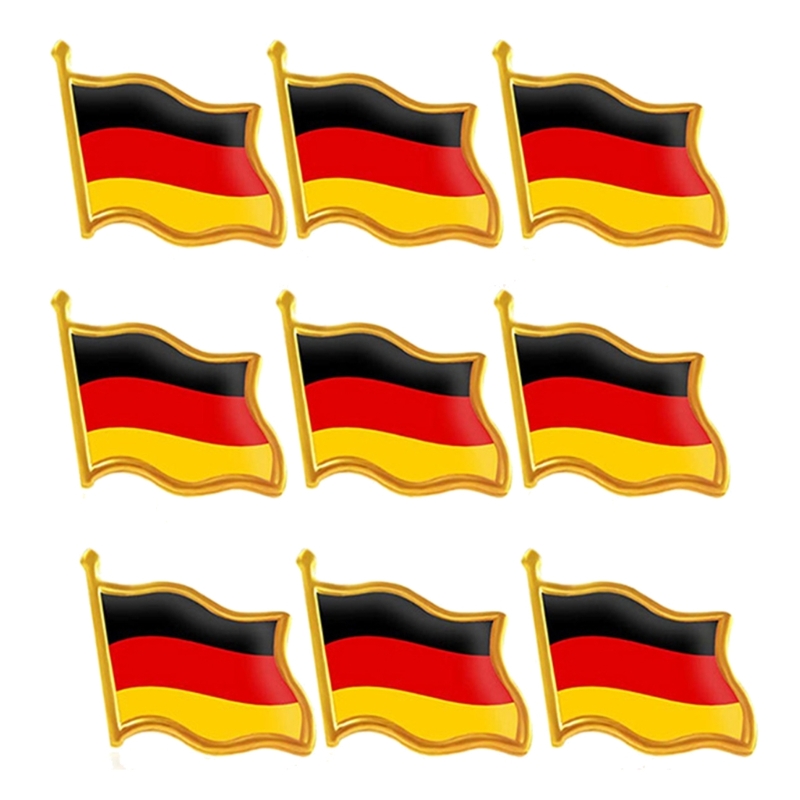 9pcs Country World Flags Brooc – Ethnic Fashion World recenzja i cena