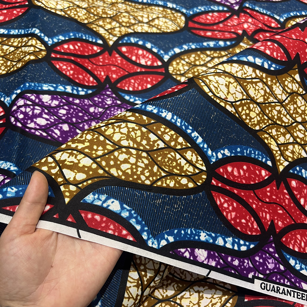 6 Yards Ankara Wax Fabric 2025 – African Ankara Print recenzja i cena