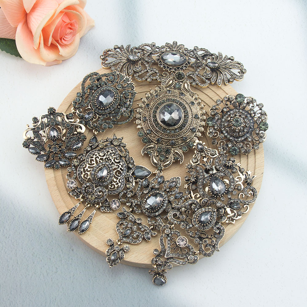 Chic Vintage Arab Kurds Brooch – Ethnic Chic Fashion recenzja i cena