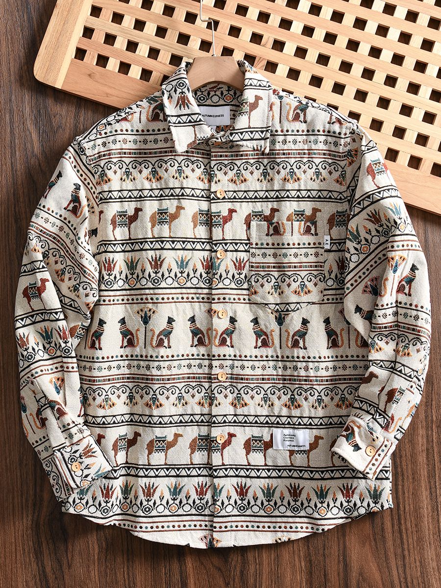  Thickened Collared Men's Shir – Urban Ethnic Fashion recenzja i cena