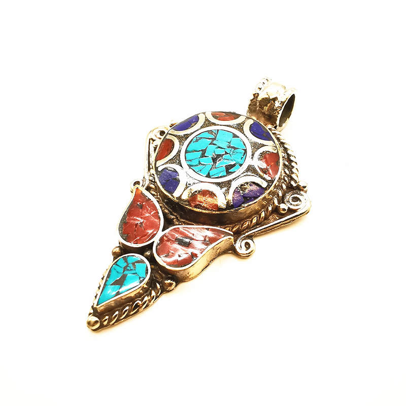 Nepal Hand Vintage Big Pendant – Ethnic Fashion Com recenzja i cena