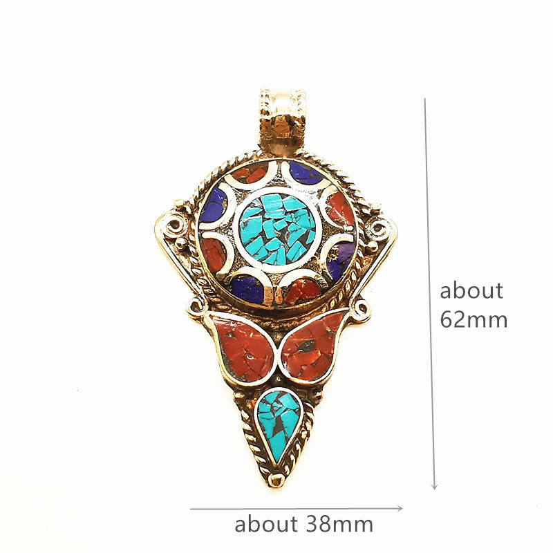 Nepal Hand Vintage Big Pendant – Ethnic Fashion Com recenzja i cena