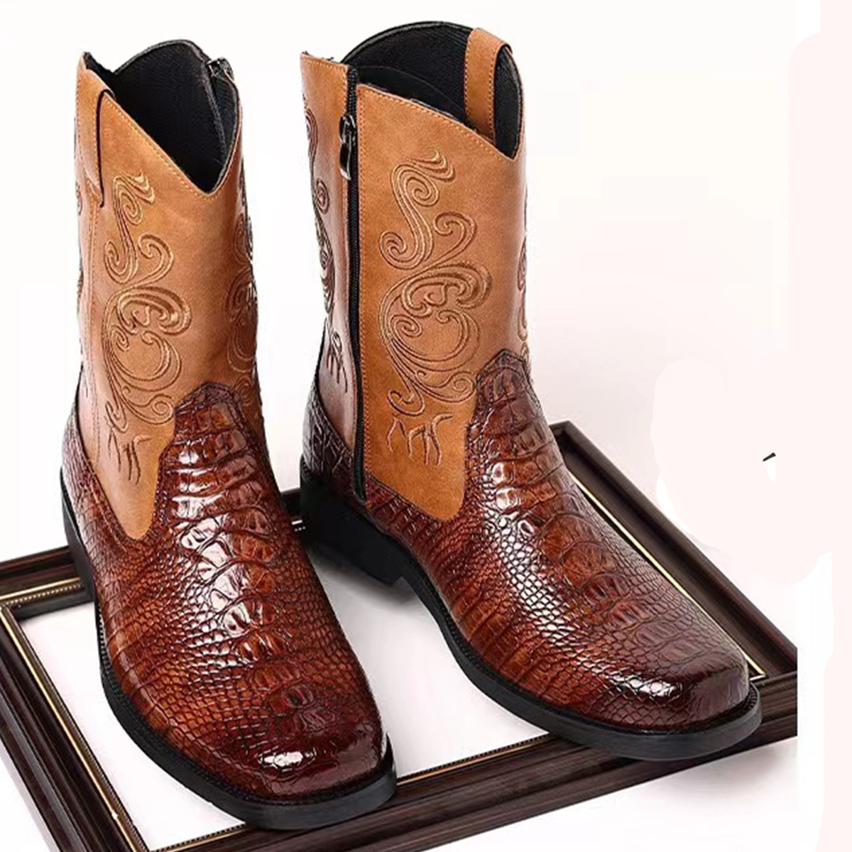 Fashionable Embossed Casual Me – Ethnic Fashion Men recenzja i cena