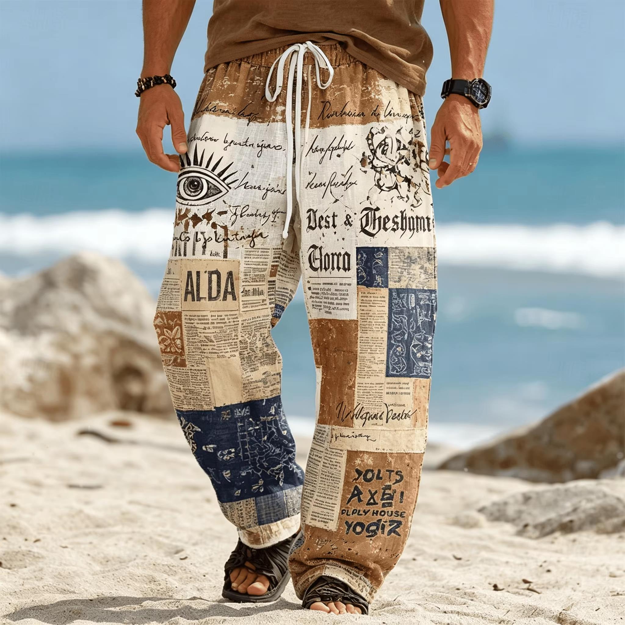 Summer Fashion New Bohemian Et – Ethnic Fashion Men recenzja i cena