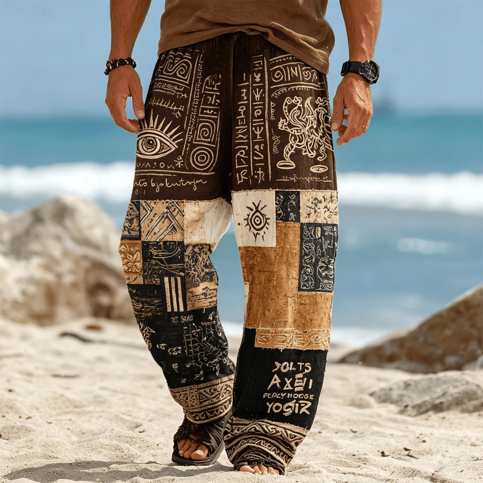 Summer Fashion New Bohemian Et – Ethnic Fashion Men recenzja i cena