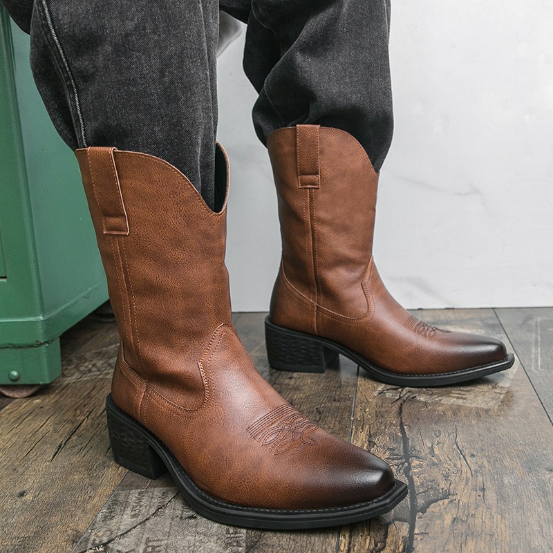 Men Boots Classic Embroidery W – Ethnic Fashion Men recenzja i cena