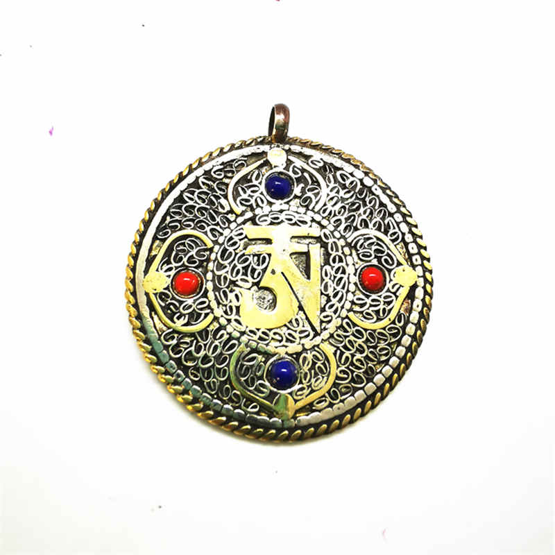 Tibet OM Amulet Pendants Tibet – Ethnic Fashion Com recenzja i cena