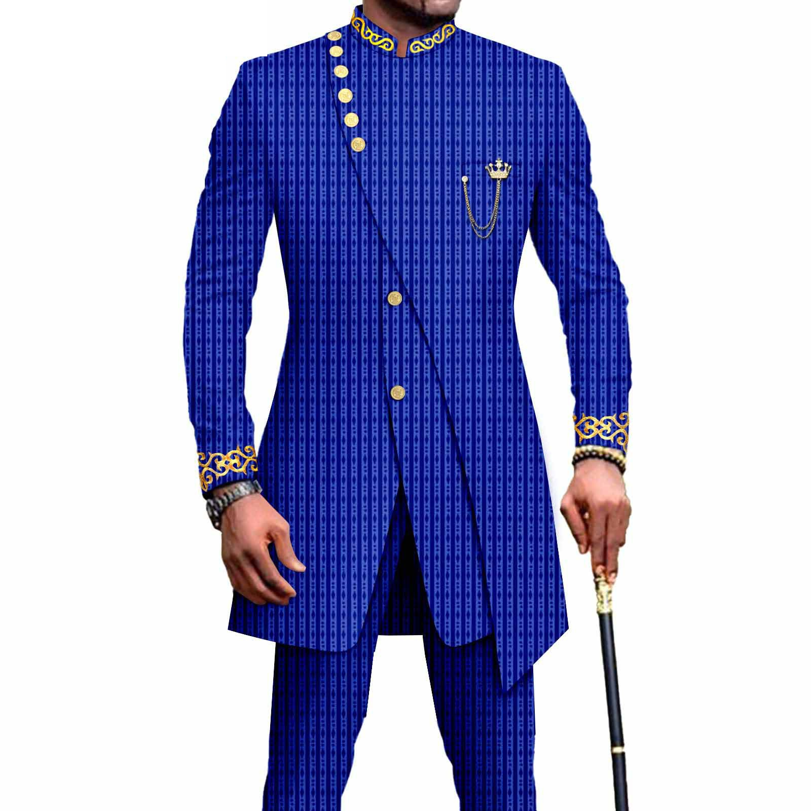 Dashiki Outfits with Chain Afr – Dashiki Shirt Men recenzja i cena
