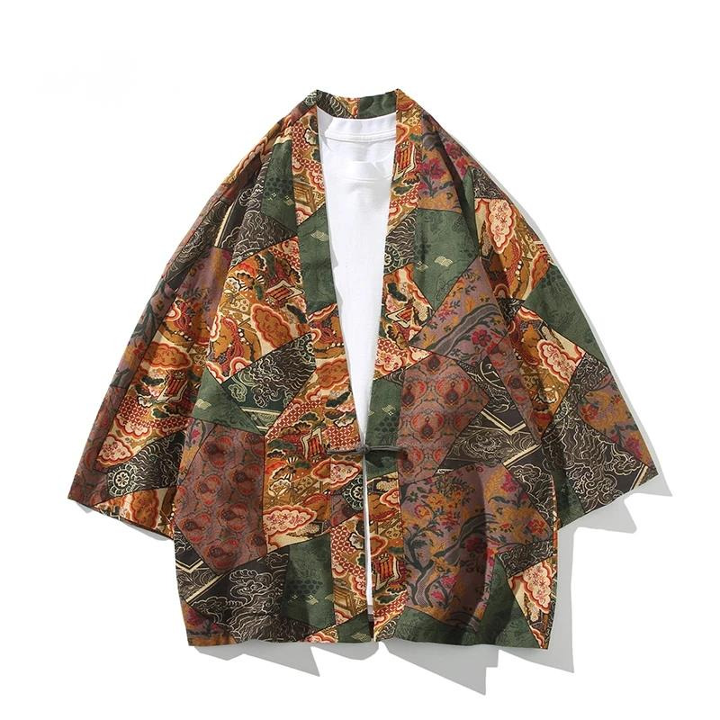 Ethnic Style Print Yukata Men  – Ethnic Fashion Men recenzja i cena