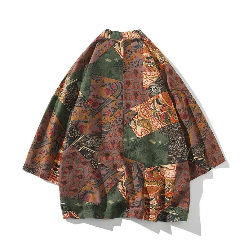 Ethnic Style Print Yukata Men  – Ethnic Fashion Men recenzja i cena