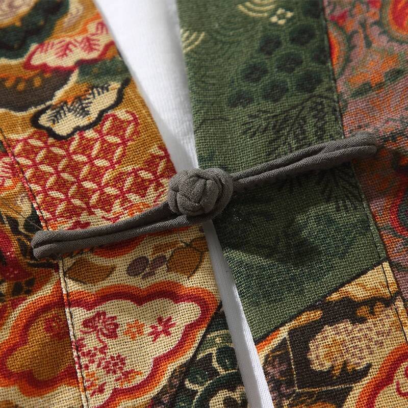Ethnic Style Print Yukata Men  – Ethnic Fashion Men recenzja i cena