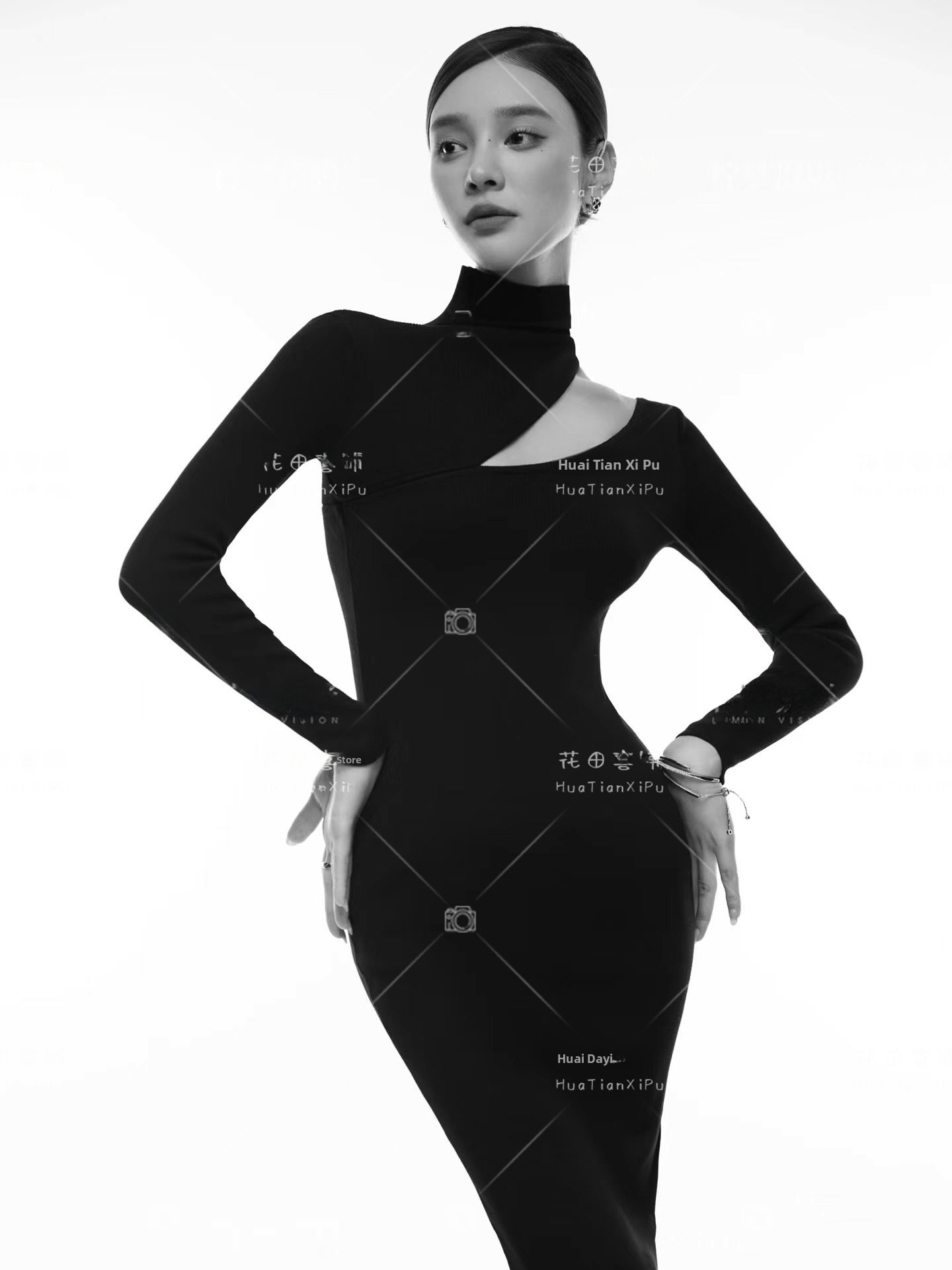 2026 New Korean Style Black Dr – Ethnic Fashion Shoot recenzja i cena